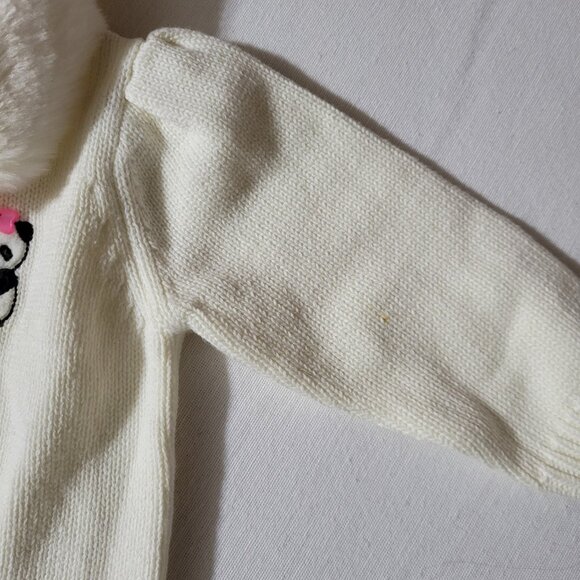 Gymboree Vintage Little Panda NWT 3-6 month sweater & Bodysuit set. Located A23 - Picture 3 of 3